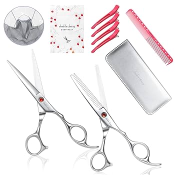 専用です☆理容 美容 髪切り 鋏 ハサミ まとめ売り Amazon | double cherry おうちでヘアカット 散髪用ハサミ 髪